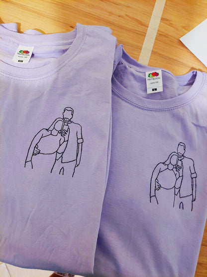 Χειροποίητο προσωποποιημένο Τ-Shirt