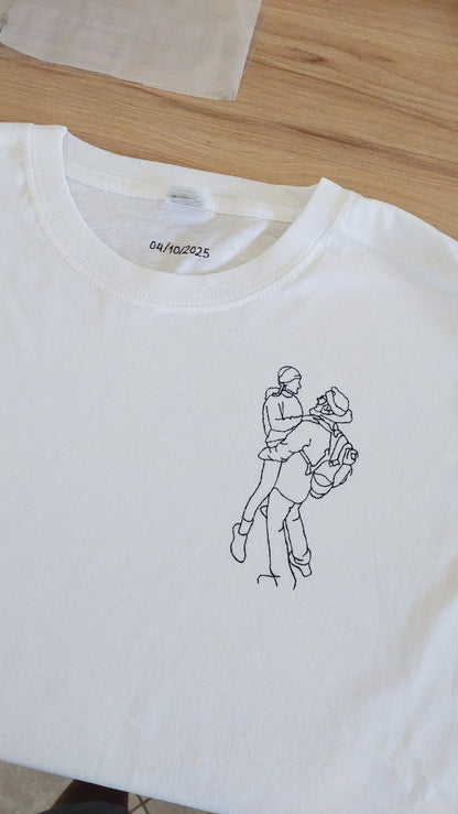 Χειροποίητο προσωποποιημένο Τ-Shirt