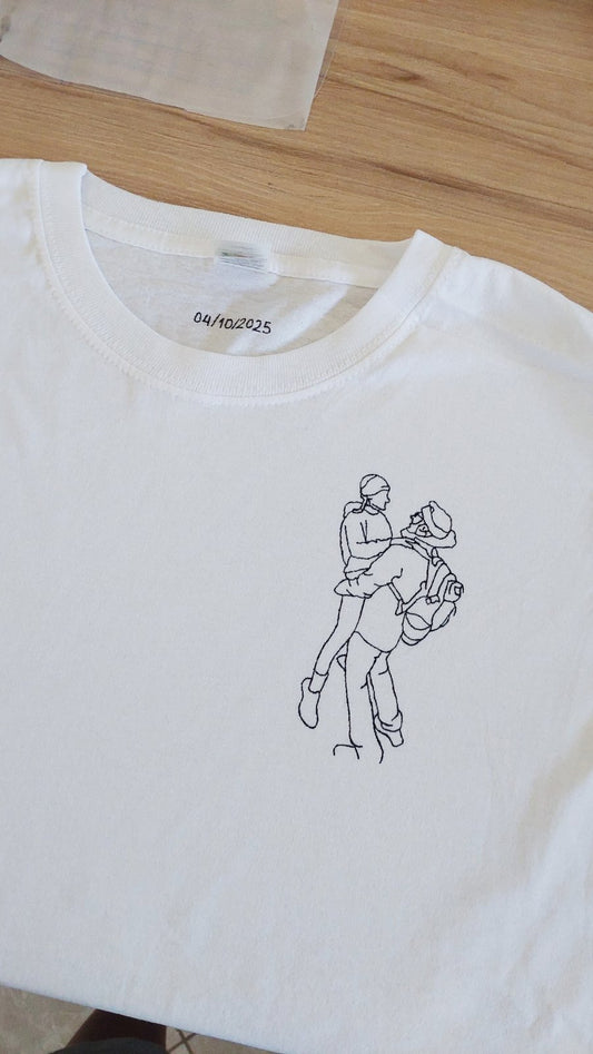 Χειροποίητο προσωποποιημένο Τ-Shirt
