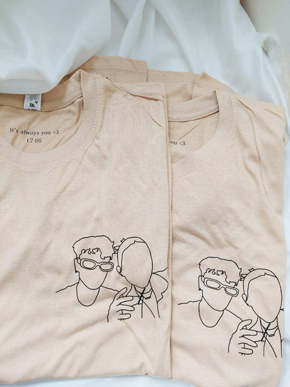 Τυπωμένο προσωποποιημένο Τ-Shirt