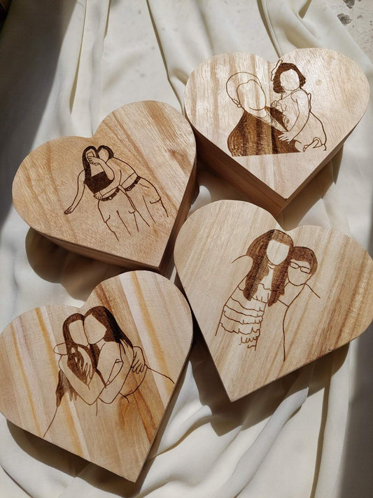 Ξύλινο κουτί κοσμημάτων