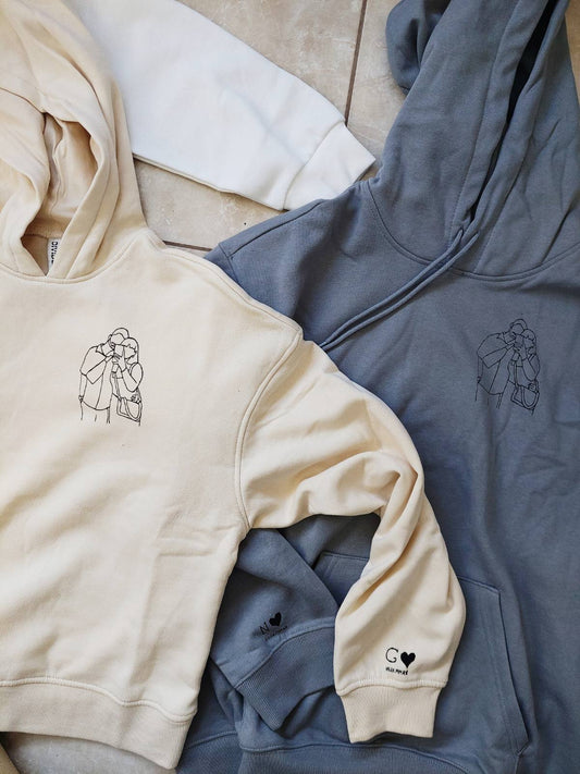  Χειροποίητο προσωποποιημένο φούτερ